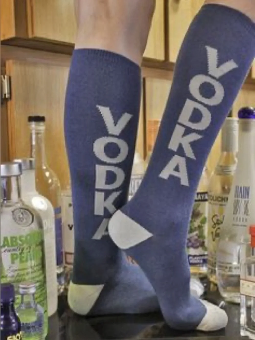 FREE Gift! Gumball Poodle Adult Knee-High Vodka Socks